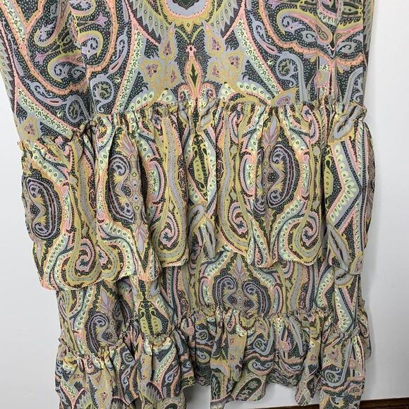NWT Love Sam Malca paisley dress. Medium - Picture 7 of 10